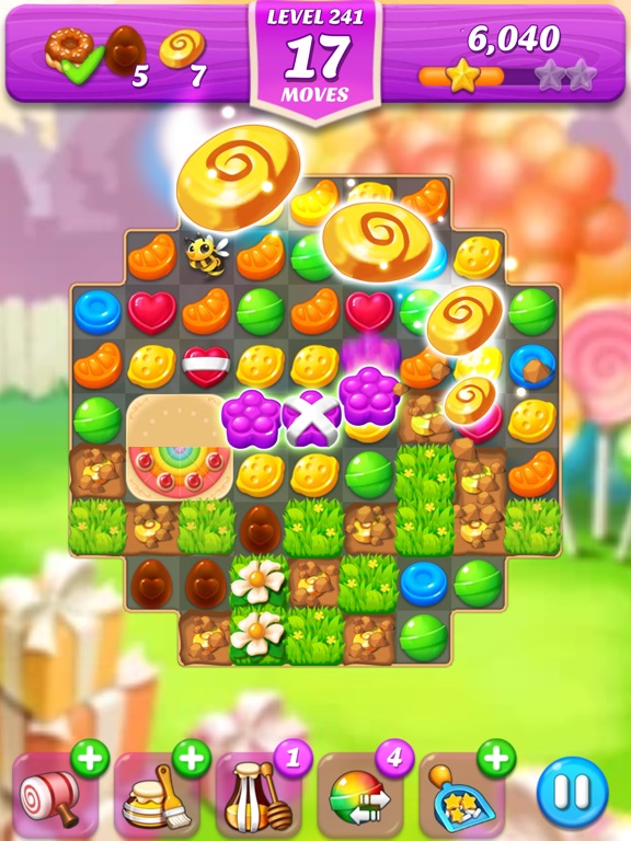 Игра Lollipop2 & Marshmallow Match3