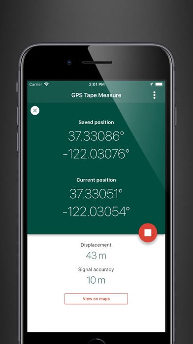 My GPS Tape Measure screenshot 2