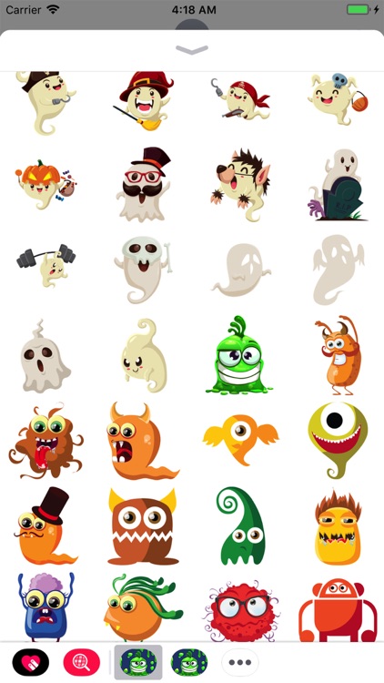 Chamber of Scary Monster Emoji