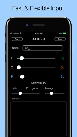 Macro Tracker: Screenshot 3 von 5