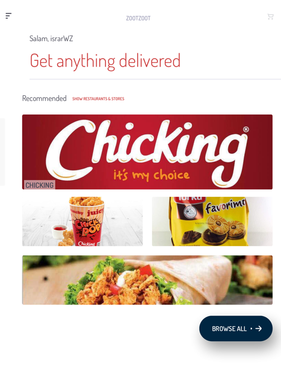 Screenshot #5 pour ZOOTZOOT - food and grocery