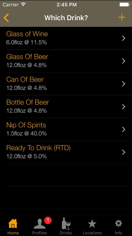 DrinkTracker Breathalyzer