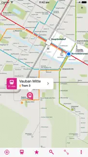 freiburg rail map lite iphone screenshot 1