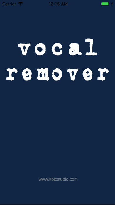 Vocal Remover Screenshot