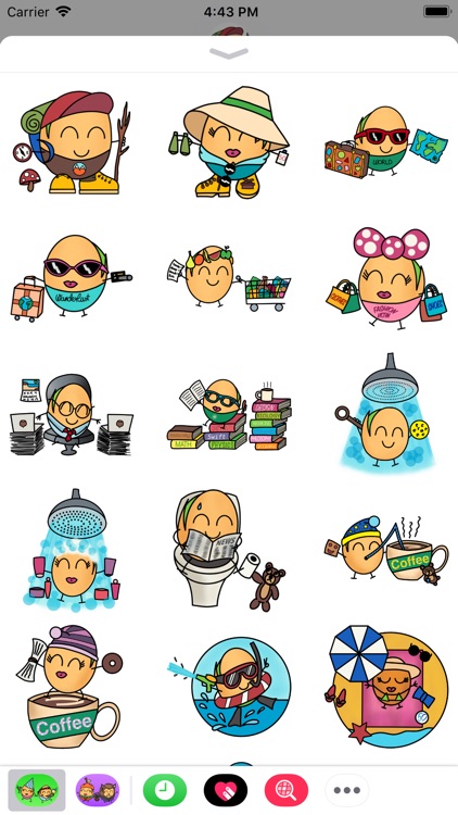 Paquitos Stickers: Moments