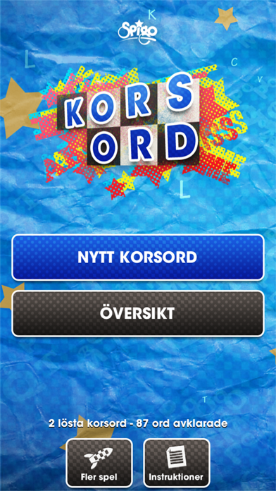 Korsord (Svenska) Screenshot