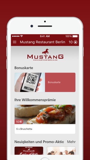 Mustang Restaurant Berlin(圖2)-速報App