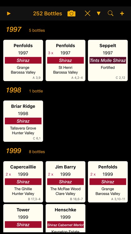 Personal Wine Cellar Database screenshot-4