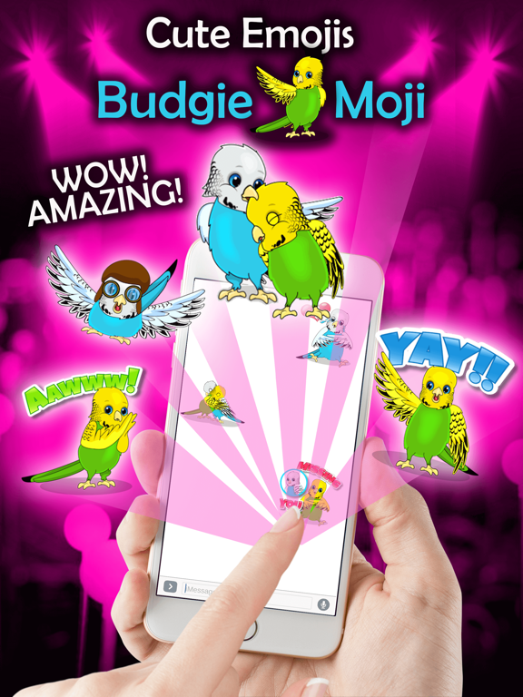 Screenshot #4 pour BudgieMoji - Parakeet Emojis