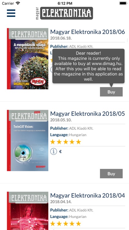 Magyar Elektronika screenshot-3