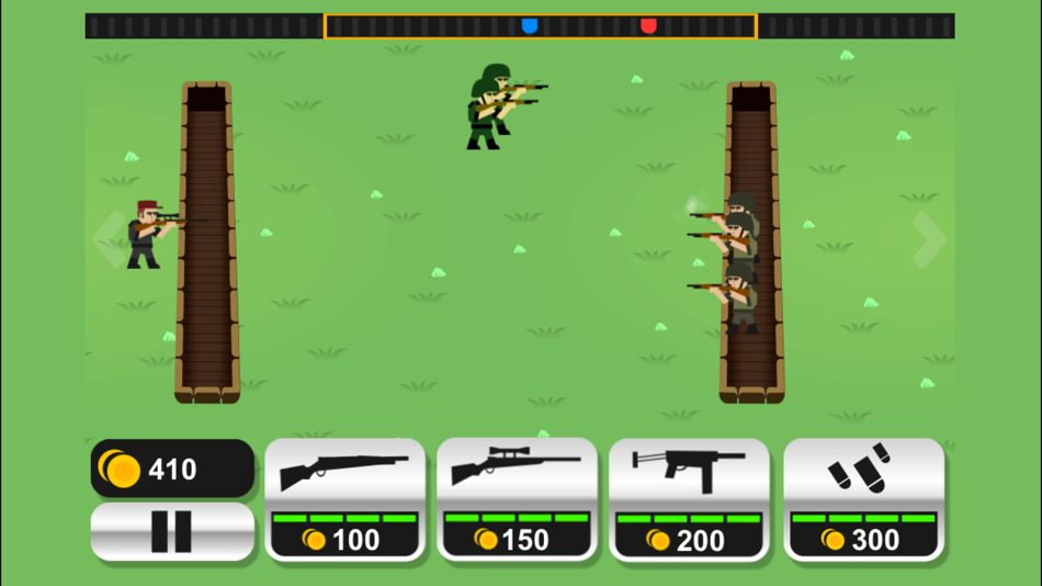 #5. Tiny Rifles (iOS) 由: Fikret Urgan