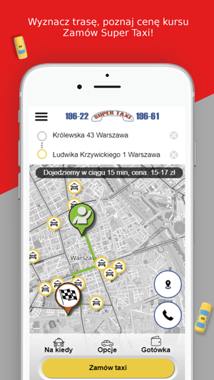 SUPER TAXI Warszawa 196 22(圖3)-速報App
