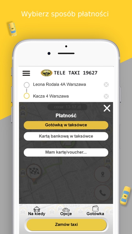 TELE TAXI Warszawa 19627