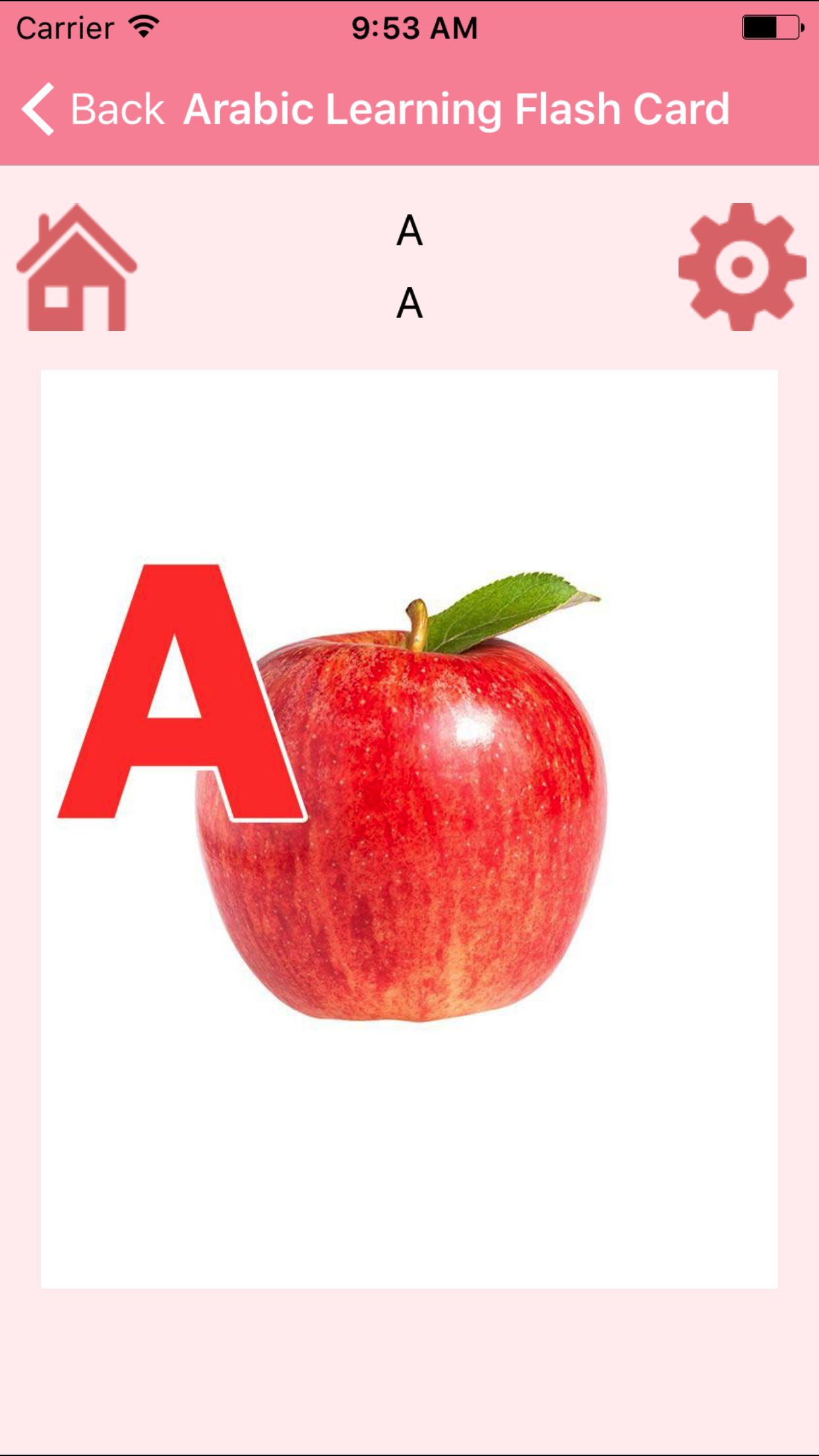 Arabic Learning Flash Card screenshot 4