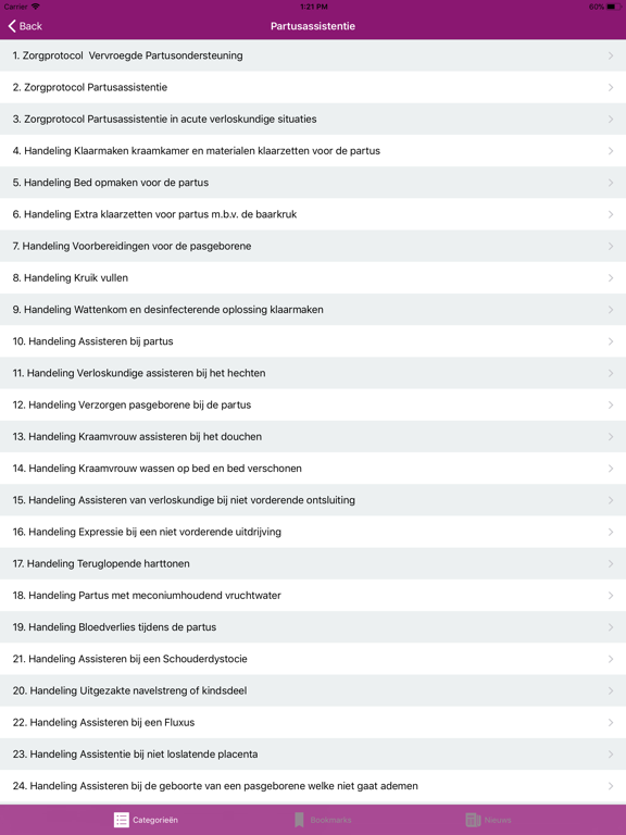 Screenshot #6 pour Kraamzorg Protocollen