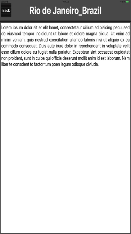 Rio de Janeiro Brazil Offline