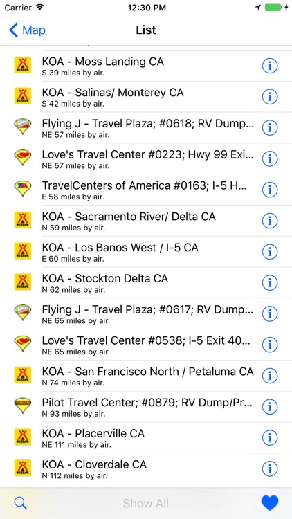 RV Dump Stations