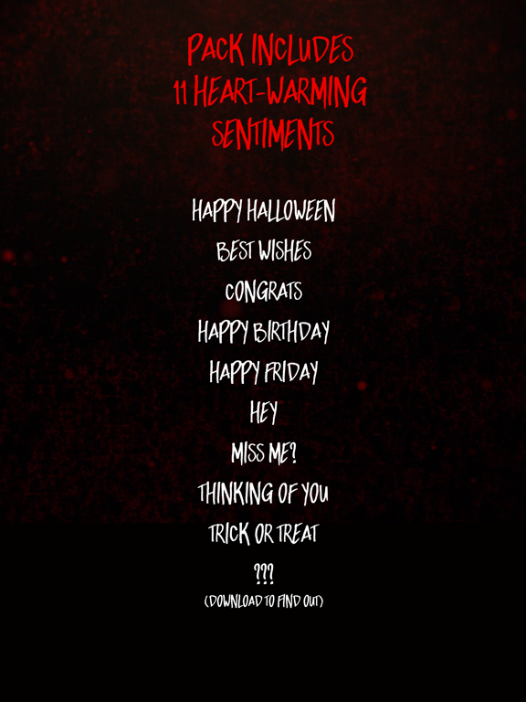 IT Animated Creepy Cards iPad screenshot