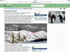 Wasatch Backcountry Skiing Map iPad image 2