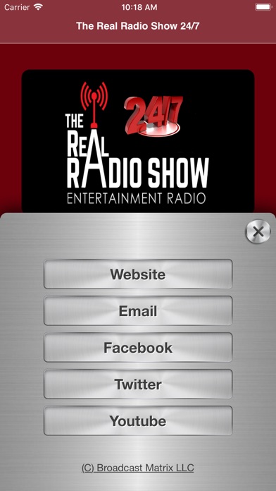 The Real Radio Show 24/7 screenshot 2