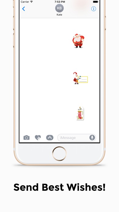 Santaclause Sticker App screenshot