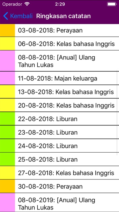 Kalender Indonesia 2018 iPhone Kalender Indonesia 2018 iPhone