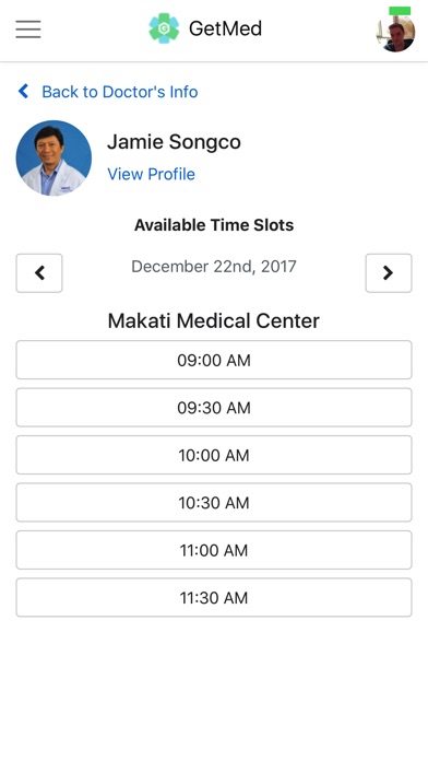 GetMed: Find a Doctor screenshot 3