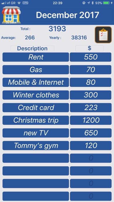 Budget Flow - Expenses, Income screenshot 2