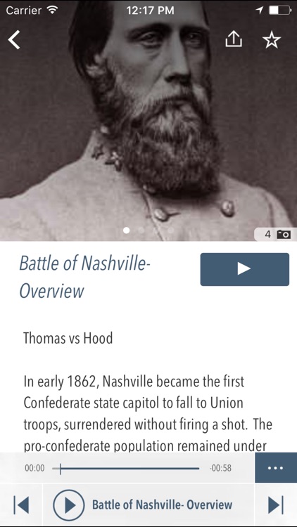 Battle of Nashville Driving Tour