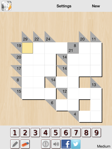 Screenshot #5 pour Kakuro - Cross sums
