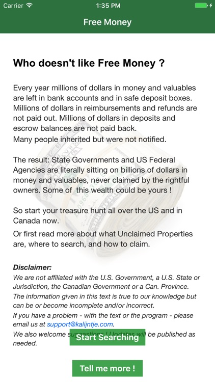 Money for Nothing !
