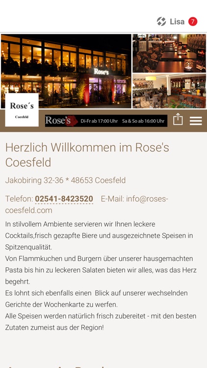 Rose's Coesfeld