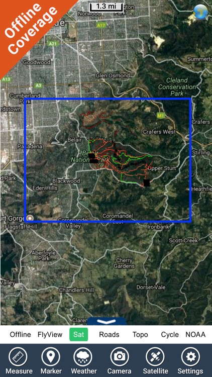 Belair National Park GPS Chart screenshot-4