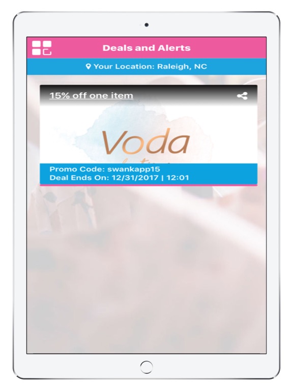 Swank iPad screenshot 4 - Business app