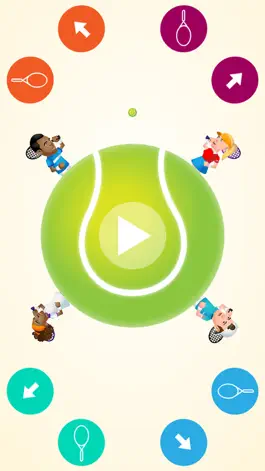 Game screenshot Circular Tennis: Multiplayer apk