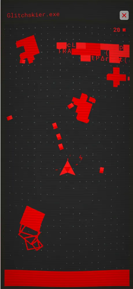 Glitchskier
