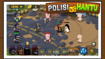 Polisi vs Hantu Pocong Defense screenshot 2