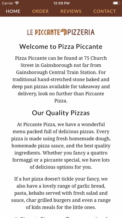 Piccante Pizza Gainsborough
