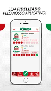 D'Roma Pizza Quadrada screenshot #2 for iPhone