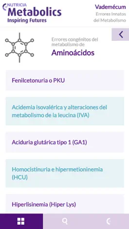 Game screenshot Nutricia Vademécum Metabólicos hack