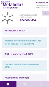 Nutricia Vademécum Metabólicos screenshot #3 for iPhone