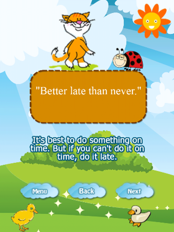 Screenshot #4 pour Lecture d'idiomes, de proverbes et de phrases en a
