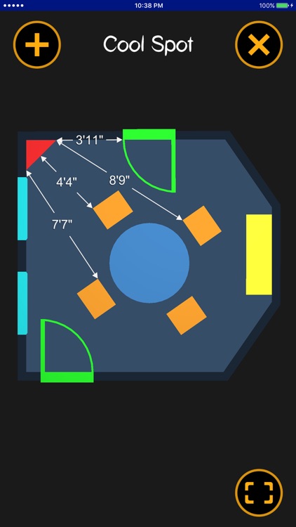 K.I.S.S. Room Layout