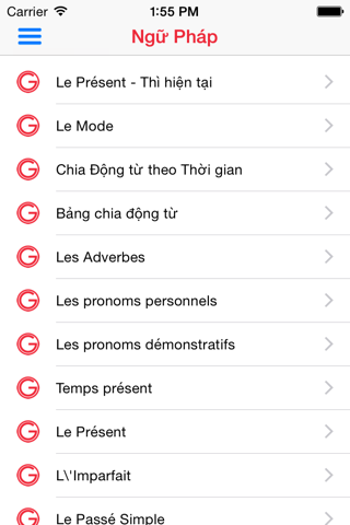 Từ Điển - Học Tiếng Pháp screenshot 4