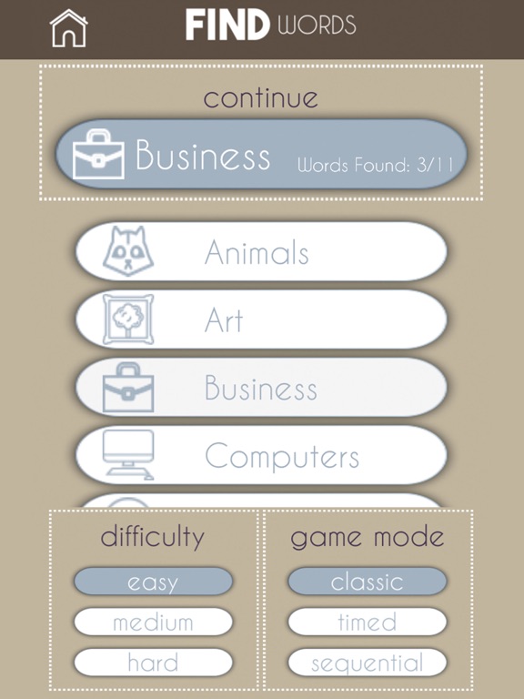 Screenshot #6 pour Recherche de mots - Rechercher des mots cachés