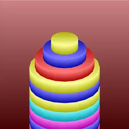 Round Tower - Color Stack app icon
