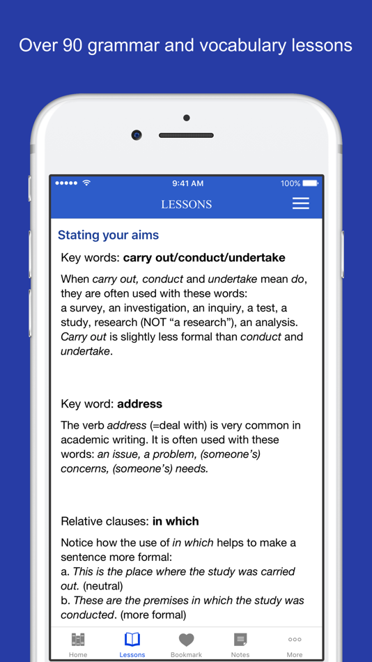 #4. Mastering Academic Writing (iOS) 由: Thuy Duong