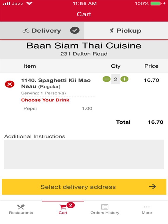 Screenshot #6 pour Takeaways Barrow Ordering App