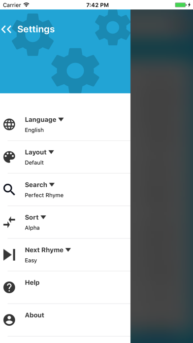 Rhymit: Rhyming dictionary screenshot 2