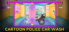 Game screenshot Cartoon Police Car Wash mod apk